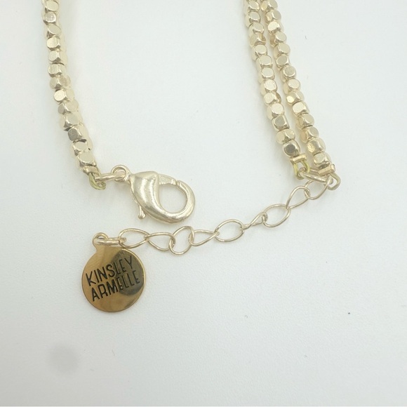 Kinsley Armelle GOLD CRUSH Adjustable BRACELET - Picture 5 of 9